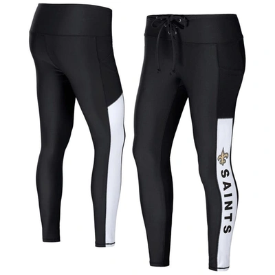 Wear By Erin Andrews Black New Orleans Saints Leggings