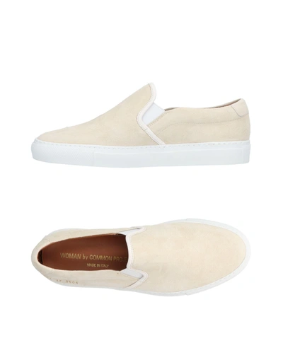 Common Projects Sneakers In Beige