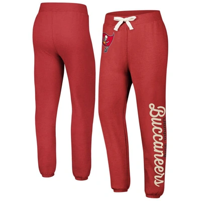 G-iii 4her By Carl Banks Red Tampa Bay Buccaneers Scrimmage Fleece Pants