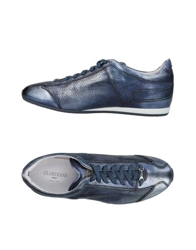 Alberto Guardiani Sneakers In Slate Blue