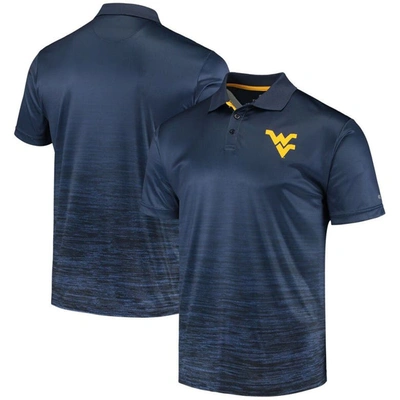 Colosseum Navy West Virginia Mountaineers Marshall Polo