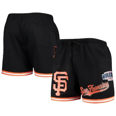 Pro Standard Black San Francisco Giants 2014 World Series Mesh Shorts
