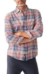 Faherty The Movement Flannel Slim Fit Plaid Button Front Shirt In Autumn Plaid
