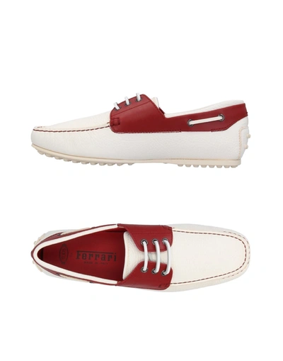 Tod's Loafers In White