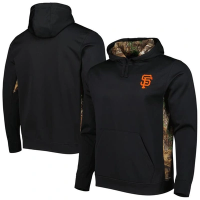 Dunbrooke Men's  Black, Camo San Francisco Giants Ranger Pullover Hoodie In Black,camo