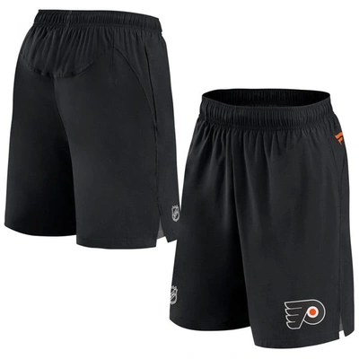 Fanatics Branded Black Philadelphia Flyers Authentic Pro Rink Shorts