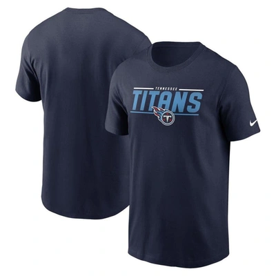 Nike Navy Tennessee Titans Muscle T-shirt
