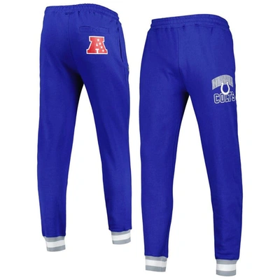 Starter Royal Indianapolis Colts Blitz Fleece Jogger Pants