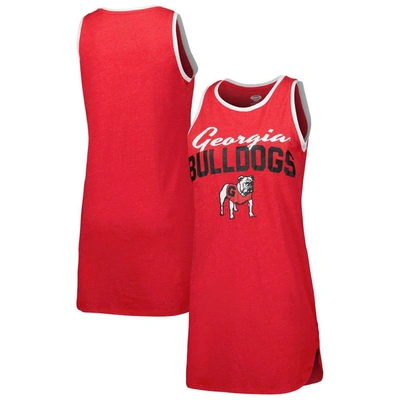 Concepts Sport Red Georgia Bulldogs Tank Nightshirt