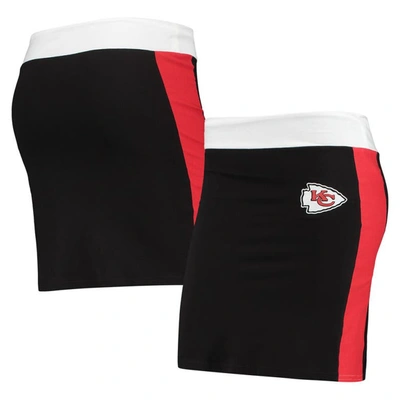 Refried Apparel Black Kansas City Chiefs Sustainable Short Skirt