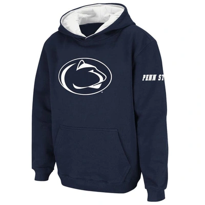 Stadium Athletic Kids' Youth  Navy Penn State Nittany Lions Big Logo Pullover Hoodie