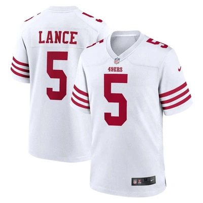 Nike Trey Lance White San Francisco 49ers Player Game Jersey