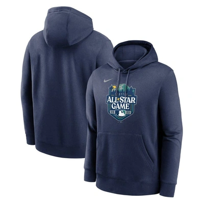 Nike Navy 2023 Mlb All-star Game Pullover Hoodie In Blue