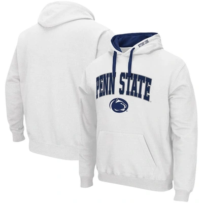 Colosseum White Penn State Nittany Lions Big & Tall Arch & Logo 2.0 Pullover Hoodie