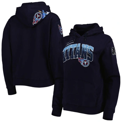 Pro Standard Navy Tennessee Titans Local Patch Pullover Hoodie