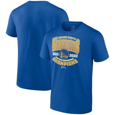 Fanatics Branded Royal Golden State Warriors 2022 Western Conference Champions Trap T-shirt