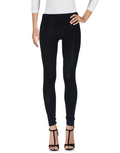 Mm6 Maison Margiela Leggings In Black