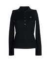 Lacoste Polo Shirts In Black