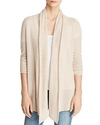 C By Bloomingdale's Open-front Lightweight Cashmere Cardigan - 100% Exclusive In Light Oatmeal