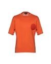 Emporio Armani T-shirt In Orange