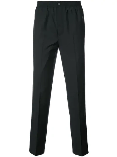 Alexander Wang Tapered Trousers In Black