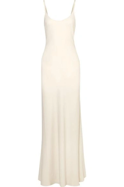 Jenny Packham Crepe Gown In Cream