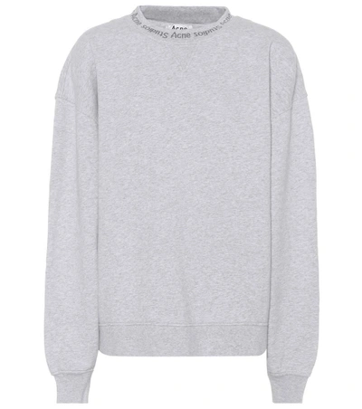 Acne Studios Yana Cotton Sweatshirt In Grey