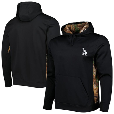 Dunbrooke Men's  Black, Camo Los Angeles Dodgers Ranger Pullover Hoodie In Black,camo