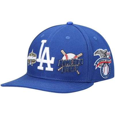Pro Standard Royal Los Angeles Dodgers All-star Multi Hit Wool Snapback Hat