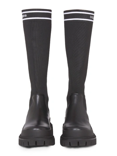 Dolce E Gabbana Women's  Black Other Materials Boots