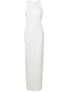 Galvan Salar Column Dress In White