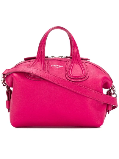 Givenchy Micro Nightingale Tote Bag In Pink