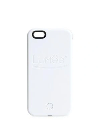 Lumee Hard Plastic Iphone 6 Plus Case In White