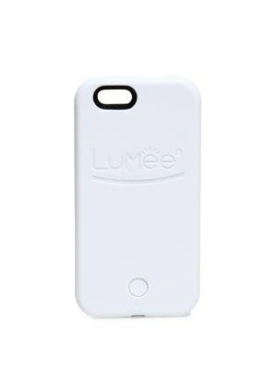 Lumee Iphone 6 And 6s Phone Case In White