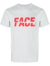 Facetasm Logo Print T-shirt In Grey