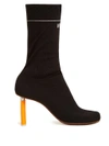 Vetements Lighter-heel Sock Ankle Boots In Black