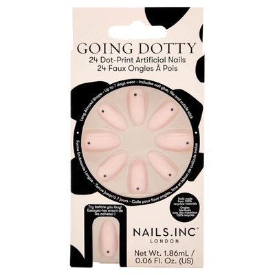 Nails Inc. Going Dotty Dot-print Artificial Nails (pack Of 24)