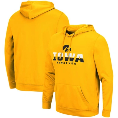 Colosseum Gold Iowa Hawkeyes Lantern Pullover Hoodie