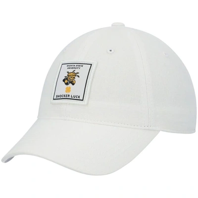 Black Clover White Wichita State Shockers Dream Adjustable Hat
