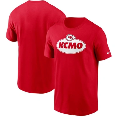 Nike Red Kansas City Chiefs Hometown Collection Kcmo T-shirt