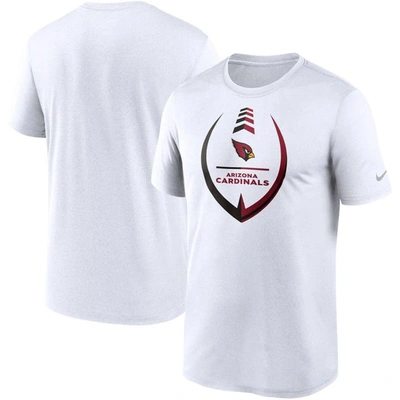 Nike White Arizona Cardinals Icon Legend Performance T-shirt