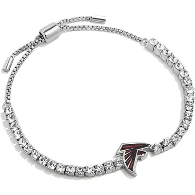 Baublebar Silver Atlanta Falcons Pull-tie Tennis Bracelet