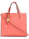 Marc Jacobs Mini Grind Tote Bag In Rosso