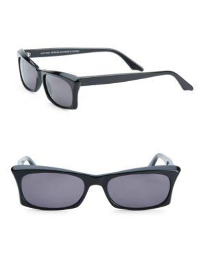 Andy Wolf 53mm Rectangular Sunglasses In Black