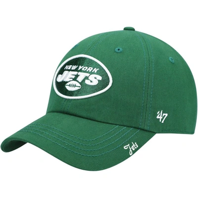 47 ' Green New York Jets Miata Clean Up Primary Adjustable Hat