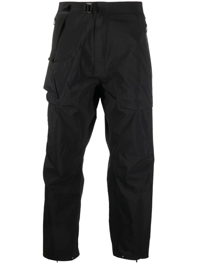 Acronym Colour-block Gore-tex® Trousers In Black