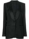 Tom Ford Classic Fitted Blazer In Black