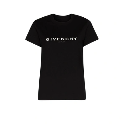Givenchy (vip) Black Mirrored Logo Print T-shirt