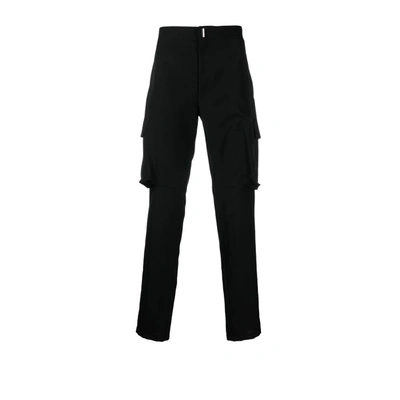 Givenchy (vip) Black Wool Cargo Trousers