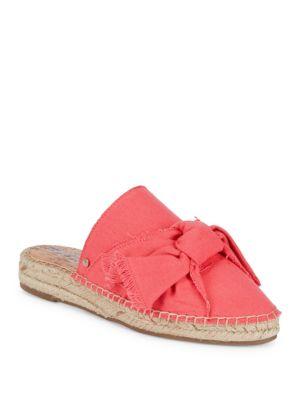 sam edelman lynda bow espadrille mule